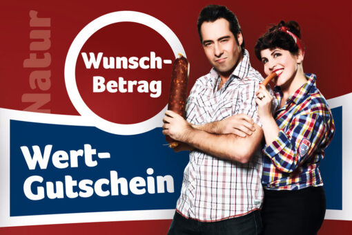 Gutschein in Höhe Ihres Wunschbetrags vom Naturmetzger