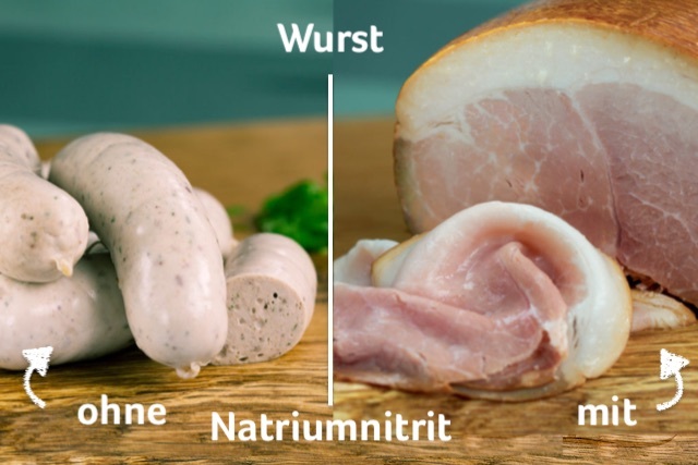Wurst mit und ohne Natriumnitrit
