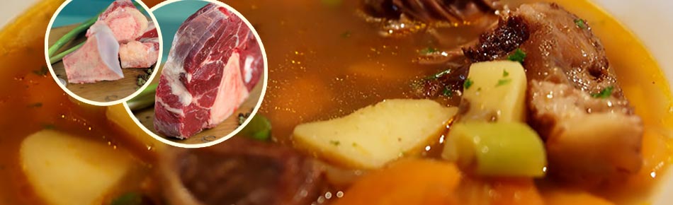 Suppenfleisch und -knochen kaufen